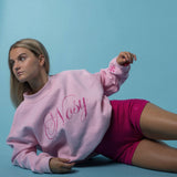 signature sweatshirt - ribbon