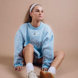 signature sweatshirt - sky