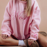 signature sweatshirt - ribbon