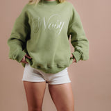 signature sweatshirt - clover